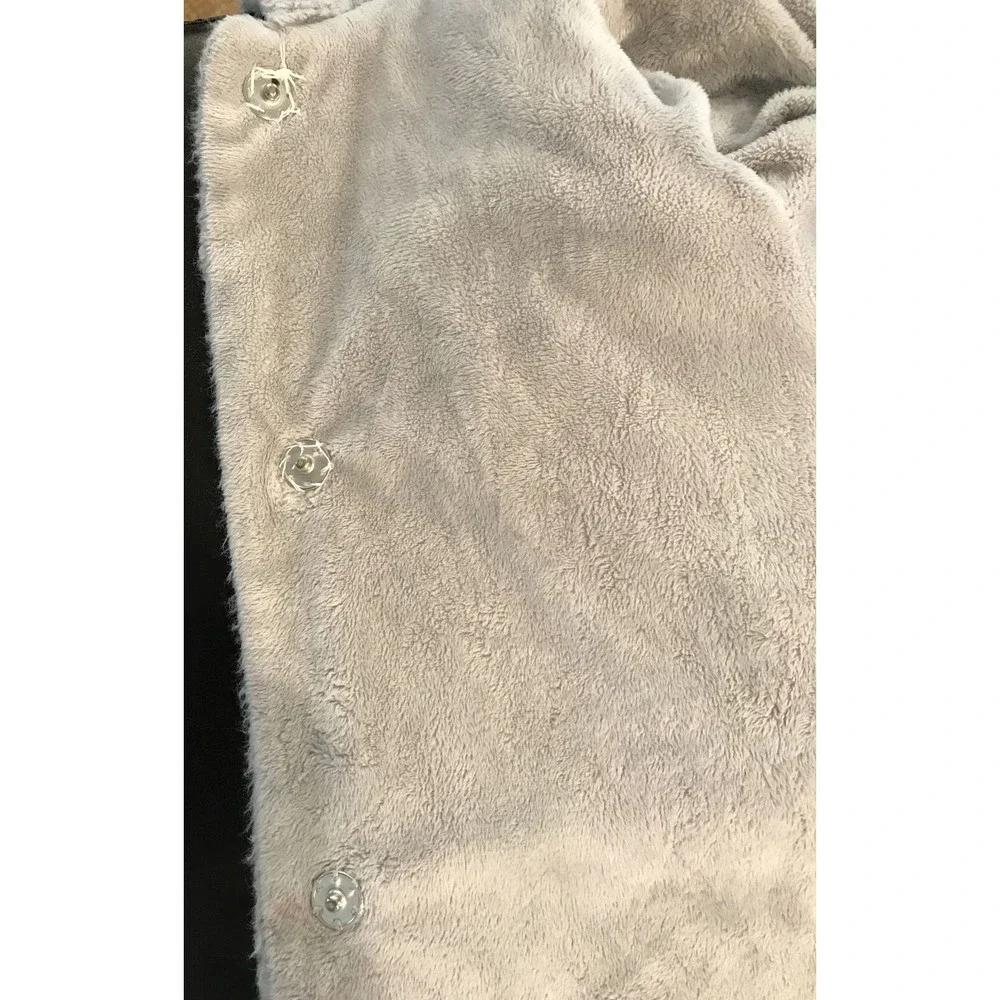 Amarican Widgeon Grey Coat Jacket Faux Fur Girls Sz 4 T